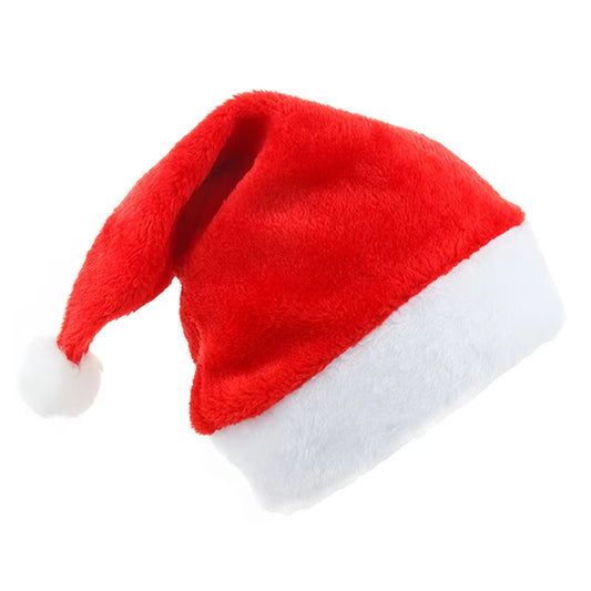 Toddler Kids Girls Boys Family Santa Hats Comfortable Christmas Hat for New Year Festive Holiday Party